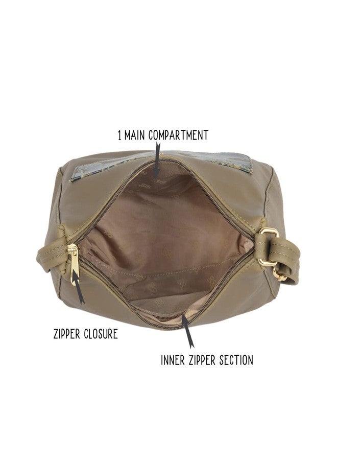 Baggit Women Hobo Handbag (OLIVE) - Image 5